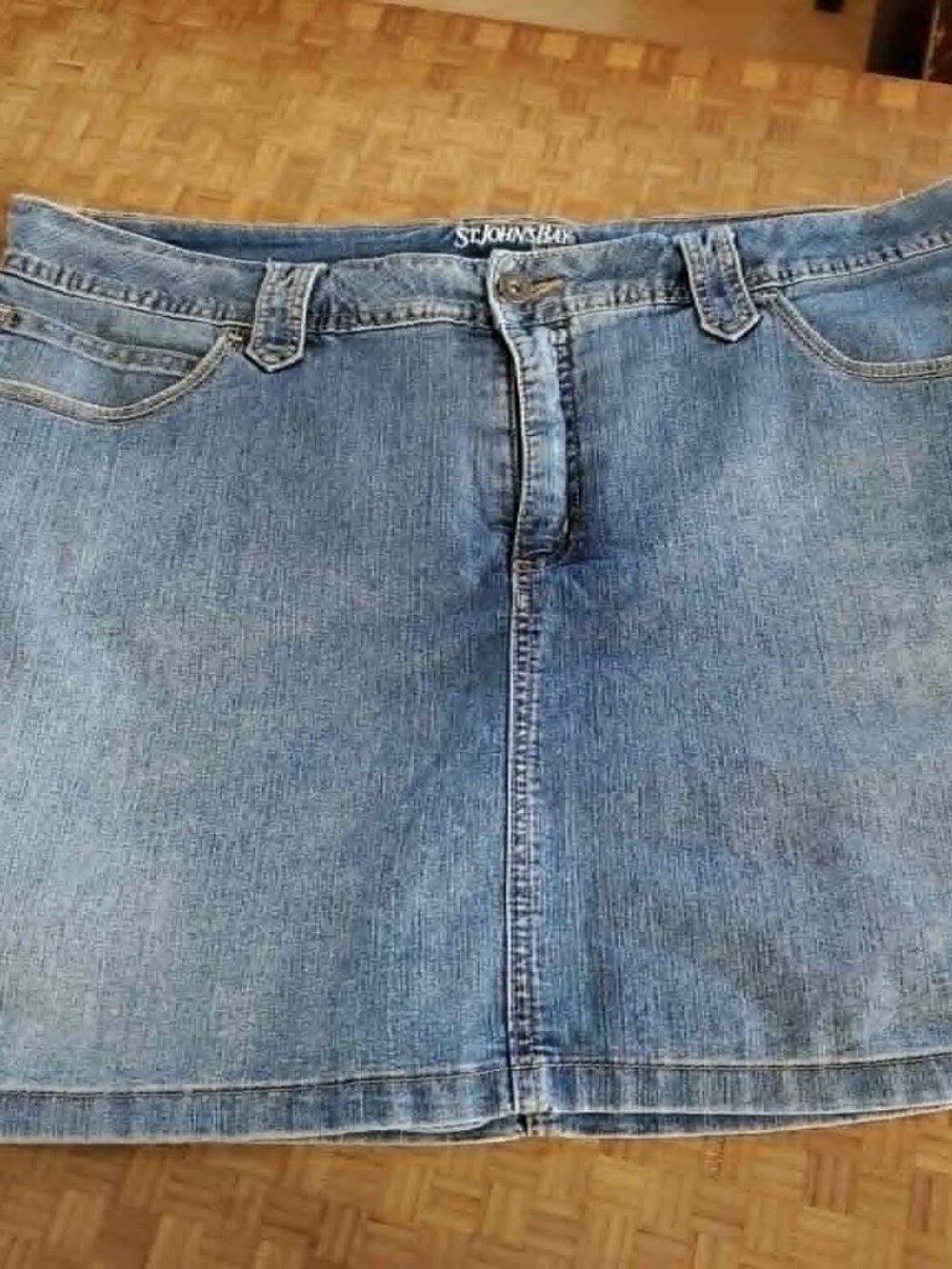 DENIM SKORT